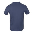 thumbnail image 2 of Playera Polo George para Hombre, Manga Corta Lisa Azul Acero Talla M, 2 of 4