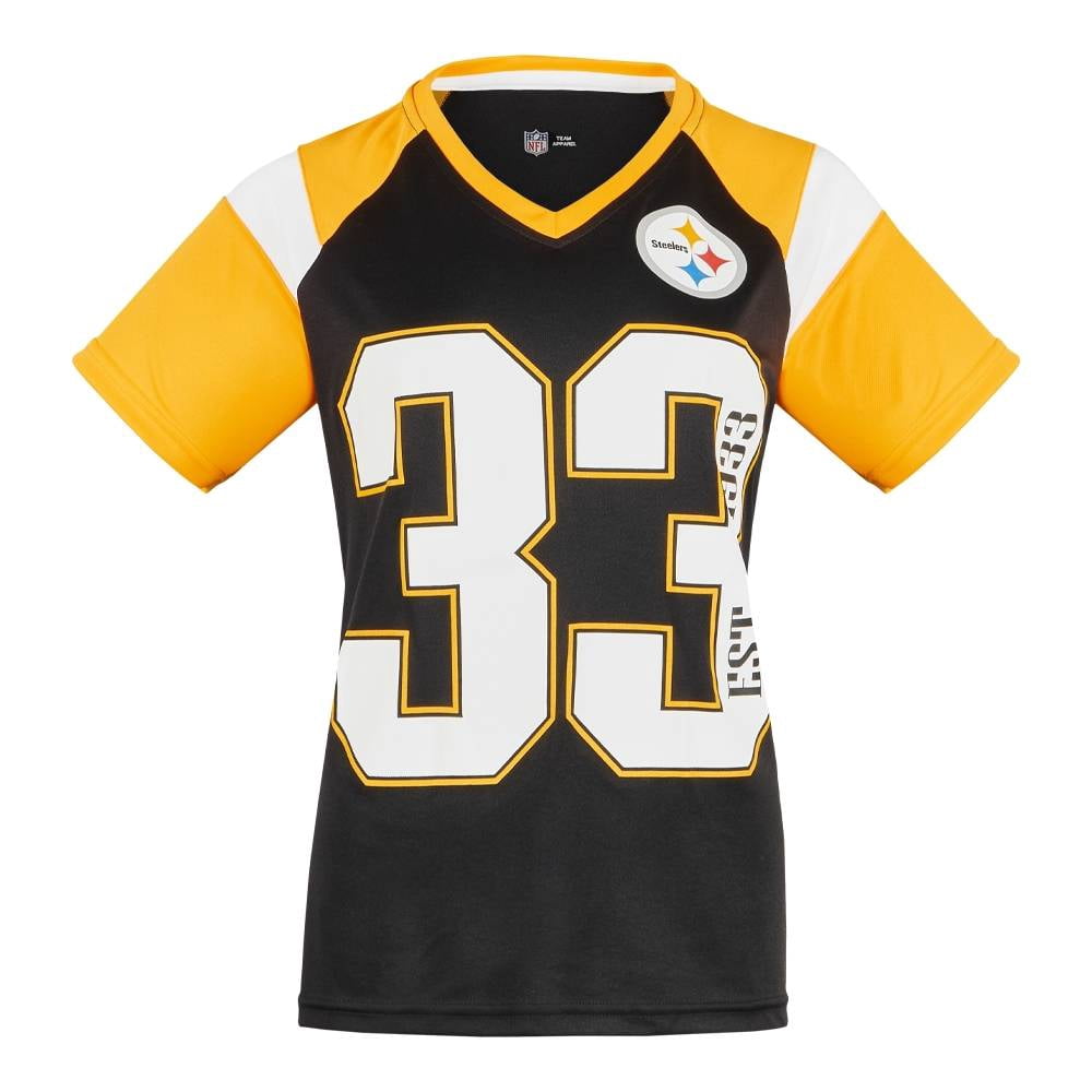 Pgh Linea Playera NFL Talla CH Deportiva Pittsburgh Steelers Negro | Walmart en línea