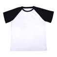 thumbnail image 1 of Playera George Talla M de Manga Corta Dos Colores Negro con Blanco, 1 of 3