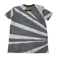 thumbnail image 2 of Playera Batman para Niño, Cuello Redondo Manga Corta Diseño Corriendo Gris Talla 10, 2 of 4