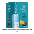 thumbnail image 1 of Mezcal Señorío joven 750 ml + sal de gusano artesanal metchi de 100 g, 1 of 2