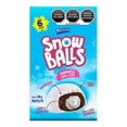 thumbnail image 1 of Pastelito Marinela Snowballs sabor chocolate 6 pzas de 40 g c/u, 1 of 3