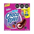 thumbnail image 1 of Choco Roles Marinela minis sabor frutos rojos 8 pzas de 28 g c/u, 1 of 3