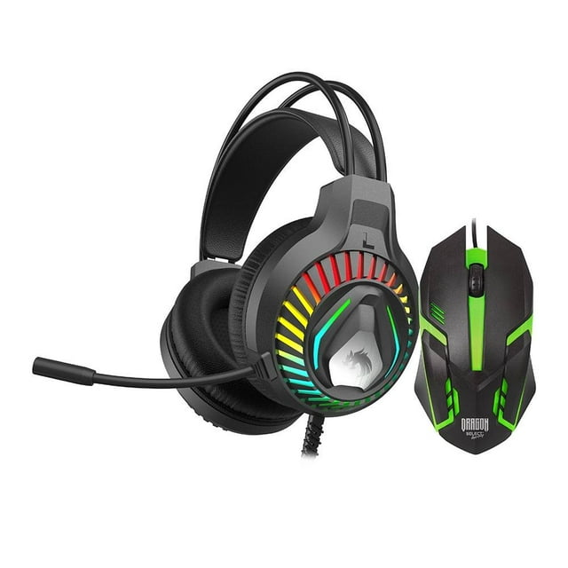 Kit Audífonos y Mouse Select Power Gaming Alámbricos SG-K2
