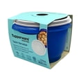 thumbnail image 3 of Tazón Tupperware Servalier Azul Redondo 600 ml, 3 of 3