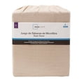 thumbnail image 1 of Juego de Sábanas Mainstays Liso King Size Beige 4 Piezas, 1 of 2