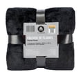 thumbnail image 1 of Frazada Hometrends de Flannel Negro 1.20 x 1.60 m, 1 of 2
