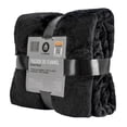 thumbnail image 2 of Frazada Hometrends de Flannel Negro 1.20 x 1.60 m, 2 of 2
