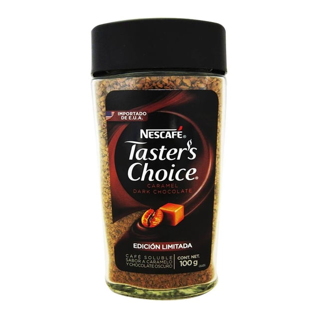 Café soluble Nescafé Taster´s Choice sabor caramelo y chocolate oscuro 100 g