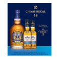 thumbnail image 1 of Whisky Chivas Regal 18 años 750 ml + 2 whisky The Glenlivet founder's de 200 ml c/u, 1 of 4