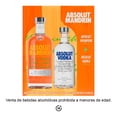 thumbnail image 1 of Pack de vodka Absolut Mandarina de 750 ml + vodka de 375 ml, 1 of 3