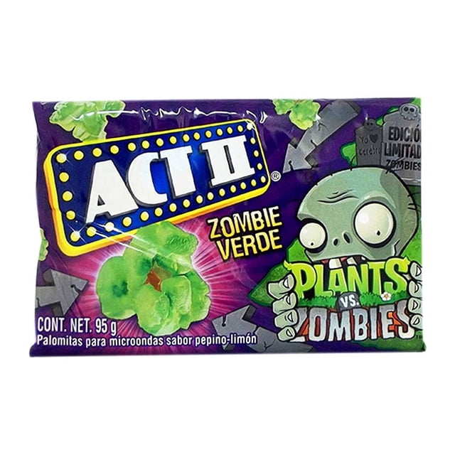 Palomitas para microondas ACT II edición limitada sabor pepino limón 95 g
