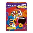 thumbnail image 1 of Cereal Kellogg's Froot Loops sabor frutas 450 g + 1 par de calcetas gratis, 1 of 4