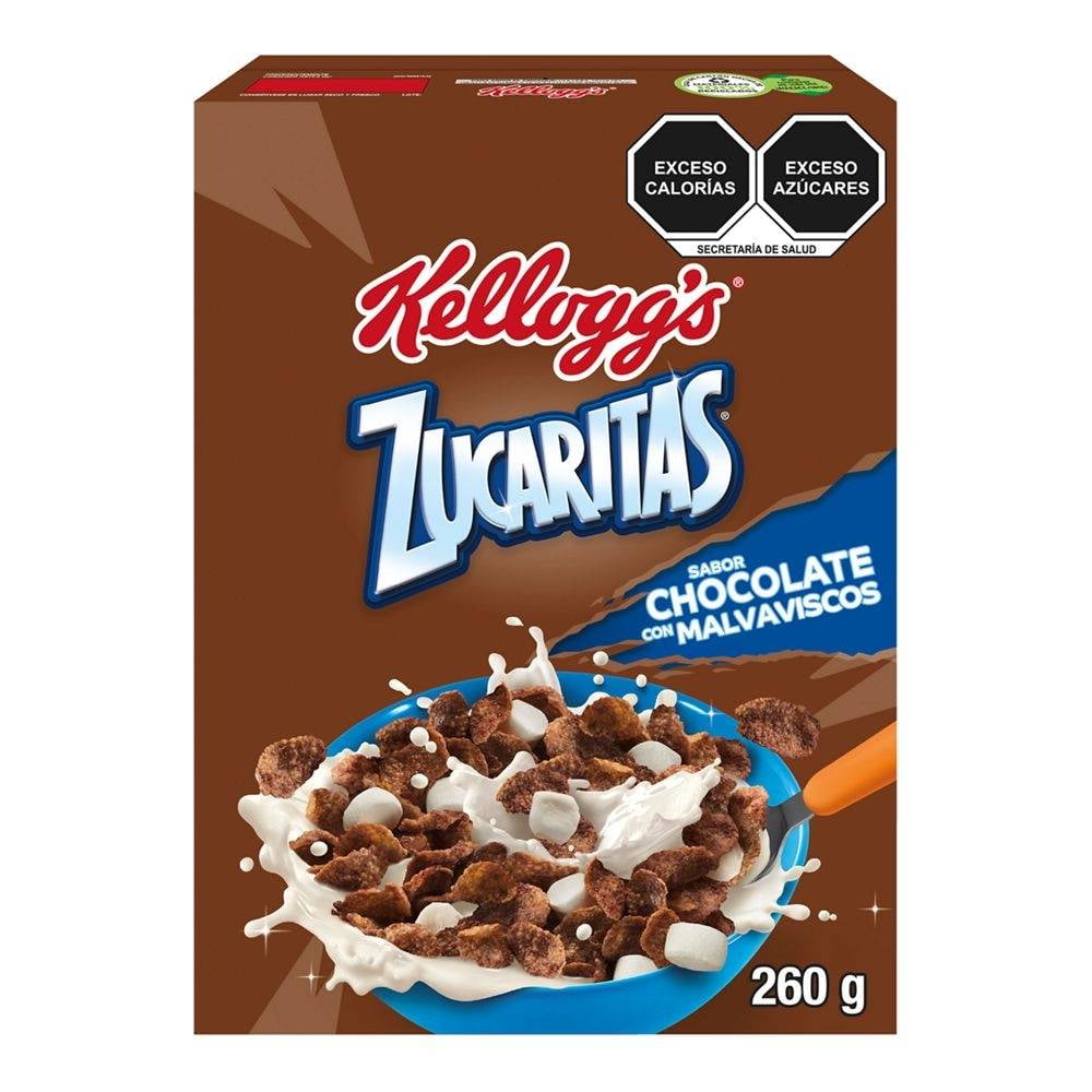 Cereal Kellogg's Zucaritas sabor chocolate con malvaviscos 260 g