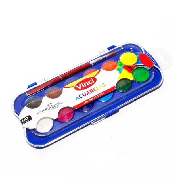Acuarelas Dixon Vinci 12 Colores Intensos