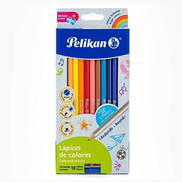 Lápices de Colores Pelikan 13 Piezas