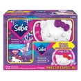 thumbnail image 1 of Toalla femenina Saba Buenas Noches ultra invisible ultradelgada nocturna extra larga con alas + 1 taza Hello Kitty, 1 of 2