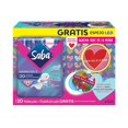 thumbnail image 1 of Toalla femenina Saba más protección-V largas 20 pzas + espejo Led Agatha, 1 of 2