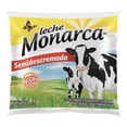 thumbnail image 1 of Leche fresca Monarca semidescremada paquete con 3 bolsas de 1 l c/u, 1 of 1