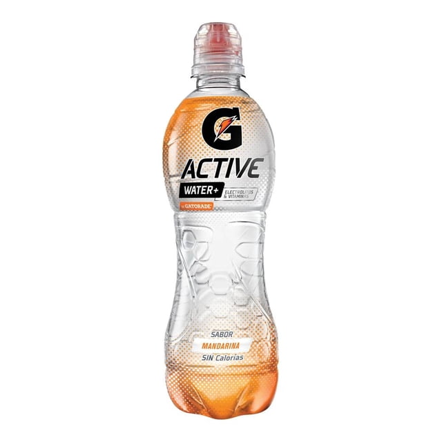 Bebida Gatorade Active sabor mandarina, con electrolitos, con vitaminas 500 ml