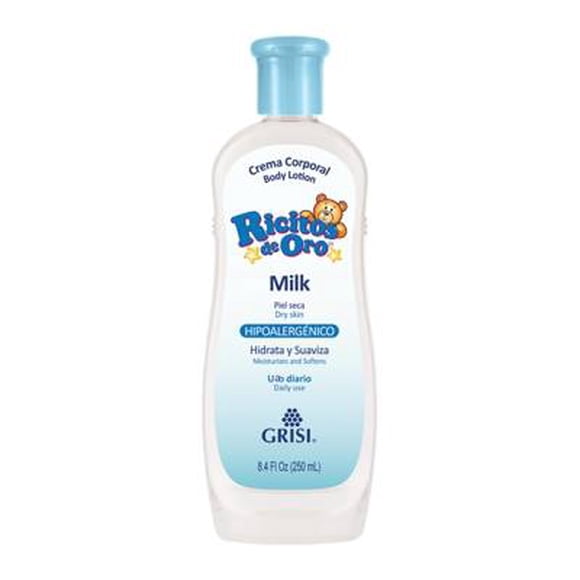 Crema corporal Ricitos De Oro milk piel seca 250 ml