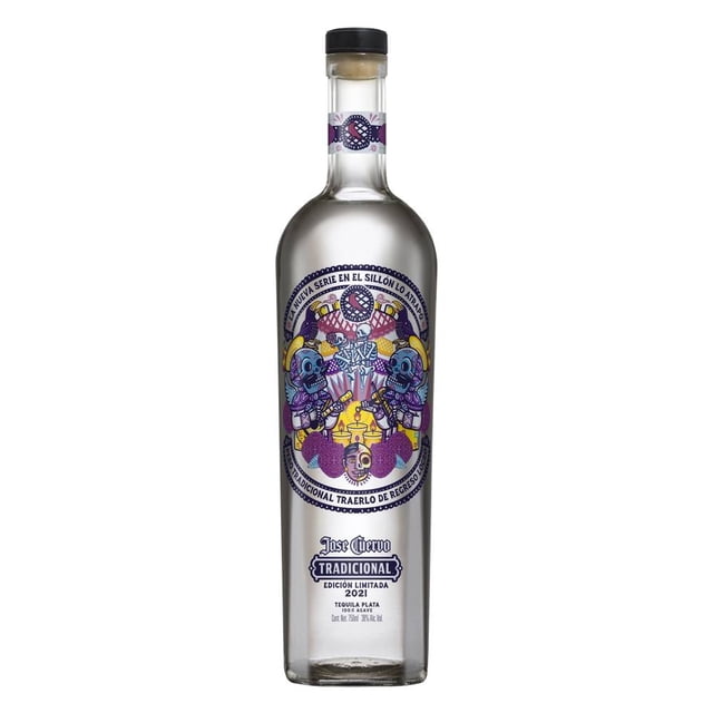 Tequila Jose Cuervo Tradicional plata edición calavera 750 ml