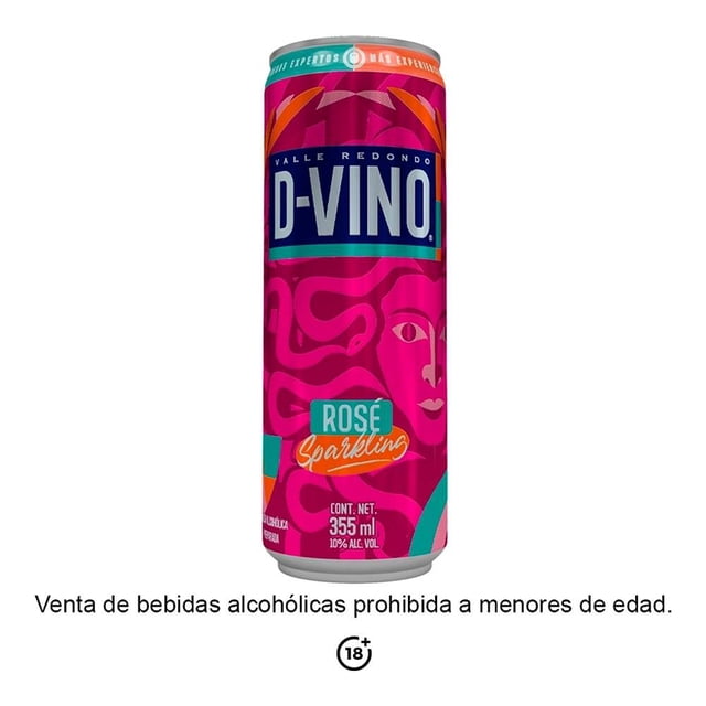 Vino Tinto D-Vino rosé sparkling 355 ml