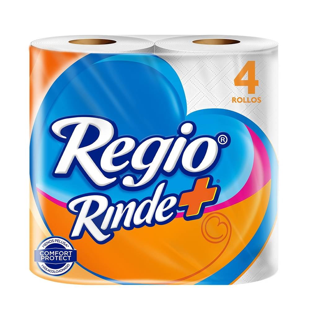 Papel higiénico Regio grande 4 pzas | Walmart en línea