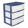 thumbnail image 1 of Cajonera Italhome 3 Cajones Grandes Azul, 1 of 3