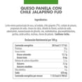 thumbnail image 2 of Queso panela Fud con chile jalapeño 400 g, 2 of 3