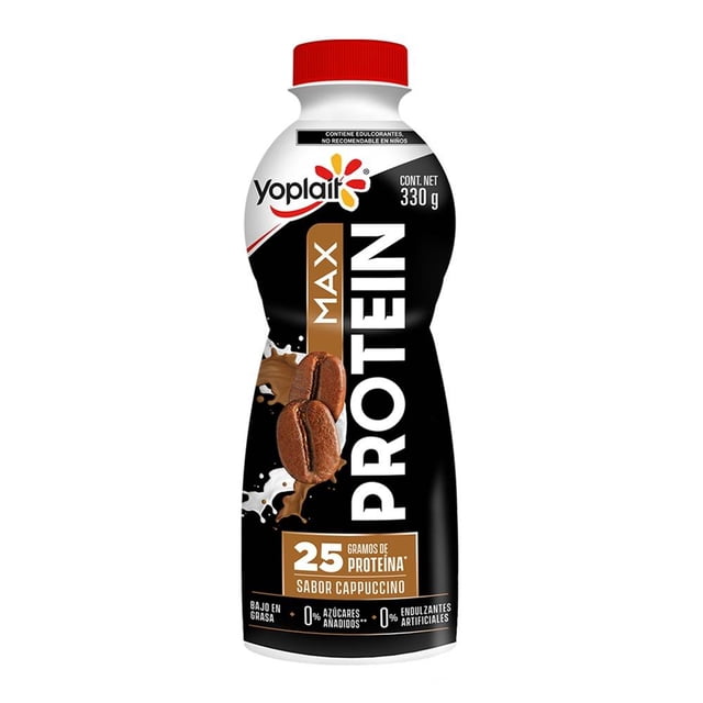 Yoghurt bebible Yoplait Max Protein sabor capuccino 330 g