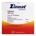 thumbnail image 2 of Zinnat Cefuroxima 500 mg 10 tabletas, 2 of 2