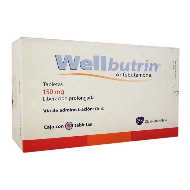 Wellbutrin 150 mg 30 tabletas de liberación prolongada | Walmart en línea