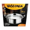 thumbnail image 1 of Arrocera Vasconia 32 cm con Tapa de Vidrio Plata, 1 of 2