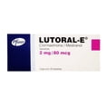 thumbnail image 1 of Lutoral-E 2 mg/80 mcg 20 tabletas, 1 of 1