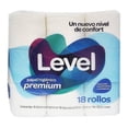 thumbnail image 1 of Papel higiénico Level premium 18 pzas, 1 of 4