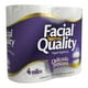 thumbnail image 2 of Papel higiénico Facial Quality 4 rollos con 350 hojas dobles c/u, 2 of 3
