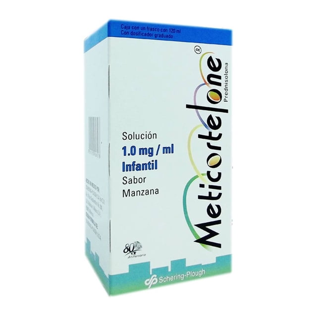 Meticortelone 1 mg/ml solución infantil sabor manzana 120 ml