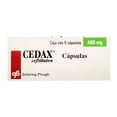 thumbnail image 1 of Cedax cápsulas 5 pzas de 400 mg c/u, 1 of 4