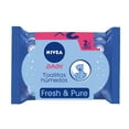 thumbnail image 1 of Toallitas húmedas Nivea baby fresh & pure 1 paquete con 126 pzas, 1 of 4