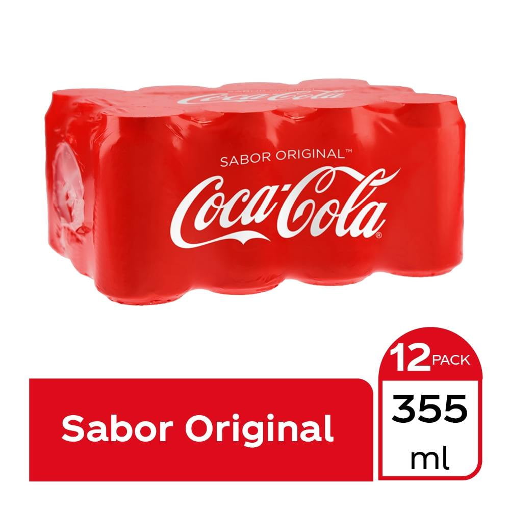 Refresco Coca Cola 12 Latas De 355 Ml Cu Walmart En Línea 