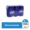thumbnail image 1 of Agua mineral Ciel 6 pack latas de 355 ml c/u, 1 of 1