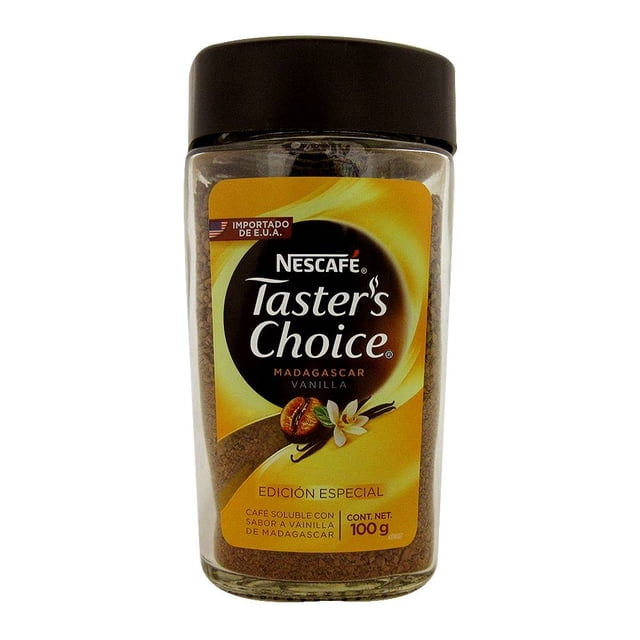 Café soluble Nescafé Tasters Choice sabor vainilla de madagascar 100 g