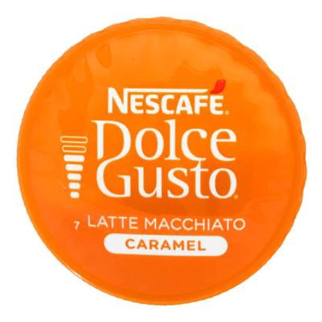 Cápsulas de café Nescafé Dolce Gusto latte macchiato caramel 1 caja