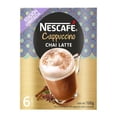 thumbnail image 1 of Cappuccino Nescafé chai latte en polvo 1 paquete con 6 sobres, 1 of 4