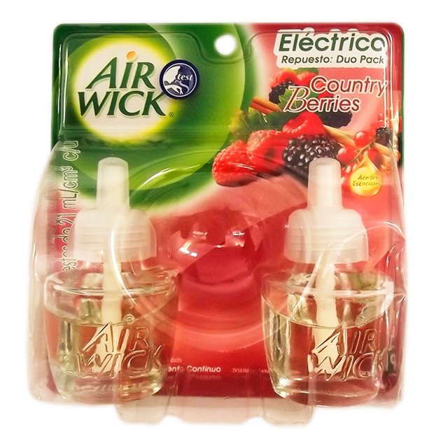 Repuesto de aromatizante ambiental Air Wick eléctrico country berries respuesto duo pack