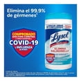 thumbnail image 2 of Toallitas desinfectantes Lysol para superficies spring waterfall 80 pzas, 2 of 3