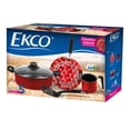 thumbnail image 2 of Batería de Cocina Ekco Aluminio con Diseño Rojo 5 Piezas, 2 of 3