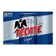 thumbnail image 1 of Cerveza clara Tecate light 24 latas de 355 ml c/u, 1 of 4