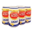 thumbnail image 1 of Cerveza clara Carta Blanca light 6 latas de 355 ml c/u, 1 of 1